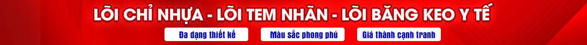 LÕI CHỈ NHỰA